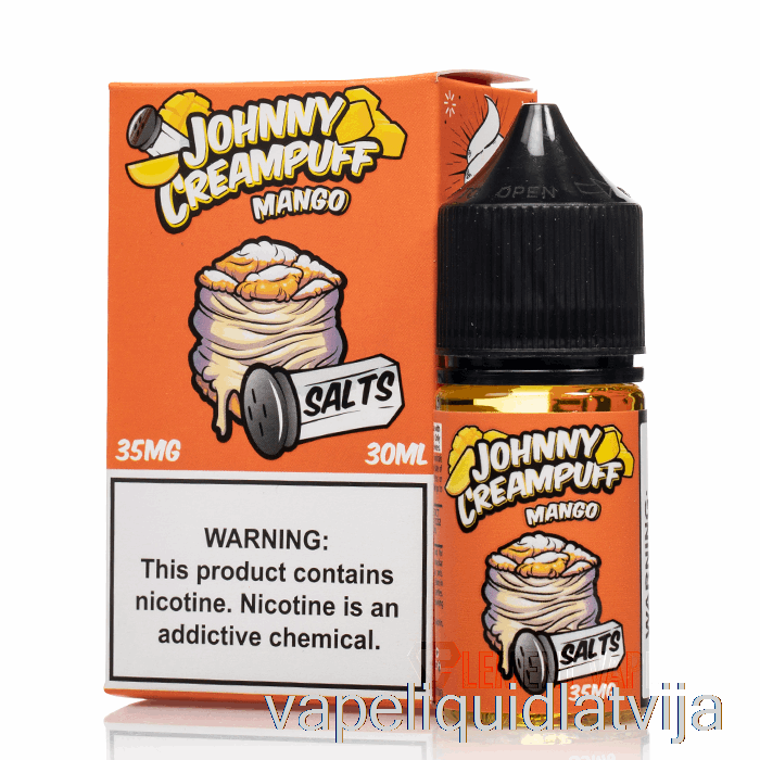 Mango - Johnny Creampuff Salts - 30ml 35mg Vape šķidrums